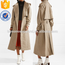 Мода Повседневная шерсть Trecnh длинный жакет Производство Оптовая продажа женской одежды (TA3017C)